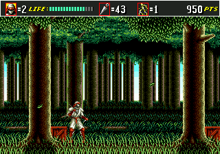 Super Shinobi II screenshot 3 for Sega Mega Drive